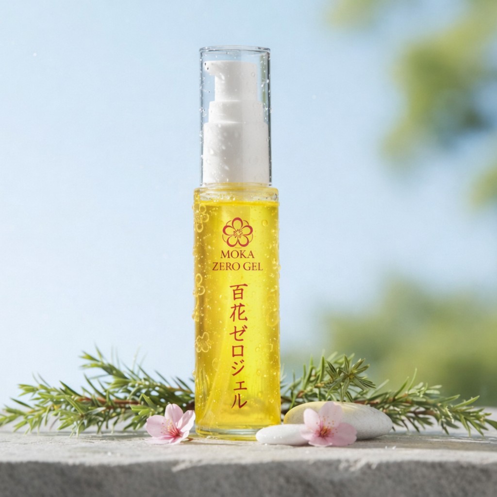 百花ジェル MOKA ZERO GEL 百花ゼロジェル 自然の中の商品写真